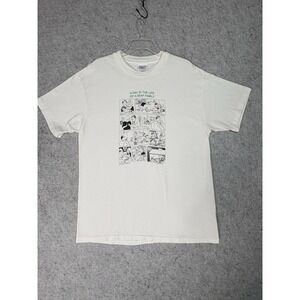 1995 Deaf Family Graphic T Shirt Single Stitch USA Hanes Beefy L Vintage ASL